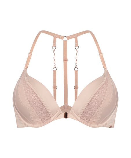 Formpressad push-up bygel-bh Nicole, Rosa