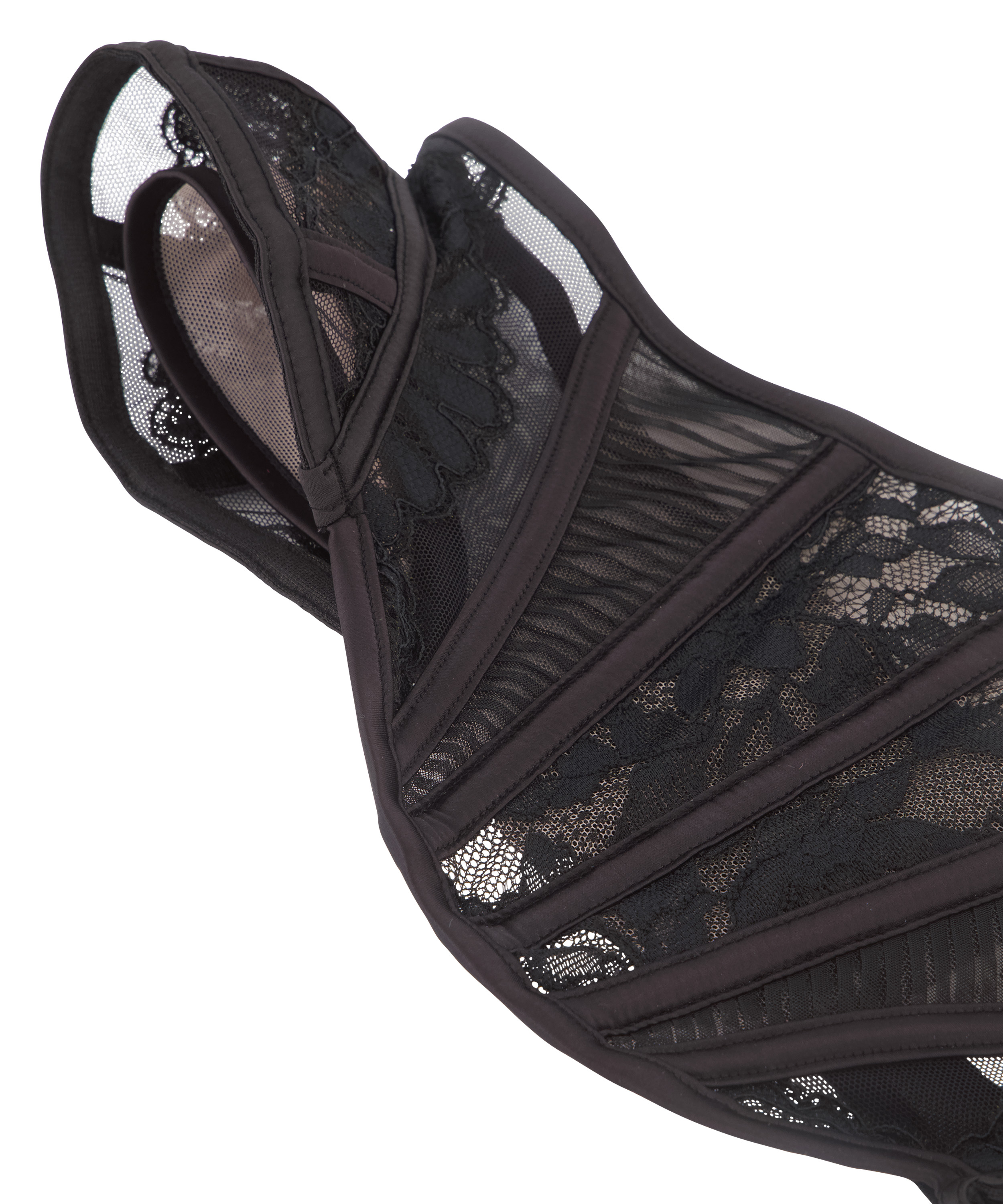 Midjekorsett Antonia, Svart, main