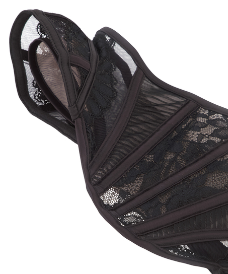 Midjekorsett Antonia, Svart