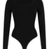 Sömlös Shaping stringbody, Svart