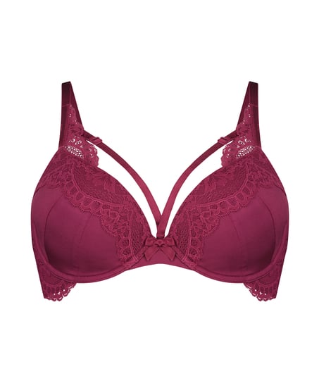 Formpressad bygel-bh Georgia, R&ouml;d