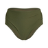 Högmidjade Cheeky Shaping Bikini Bottoms Luna, grön