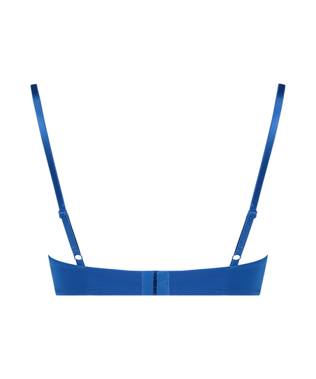 Formpressad bygel-bh Plunge, Blå