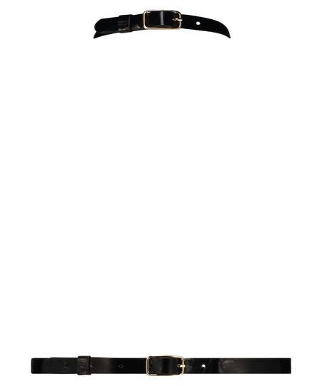 Private Sele i konstläder, Svart