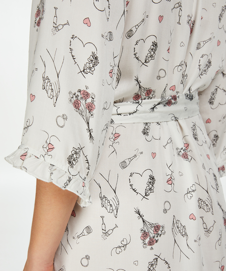 Kimono f&ouml;r bruden, Vit