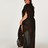 Sheer Kimono, Svart