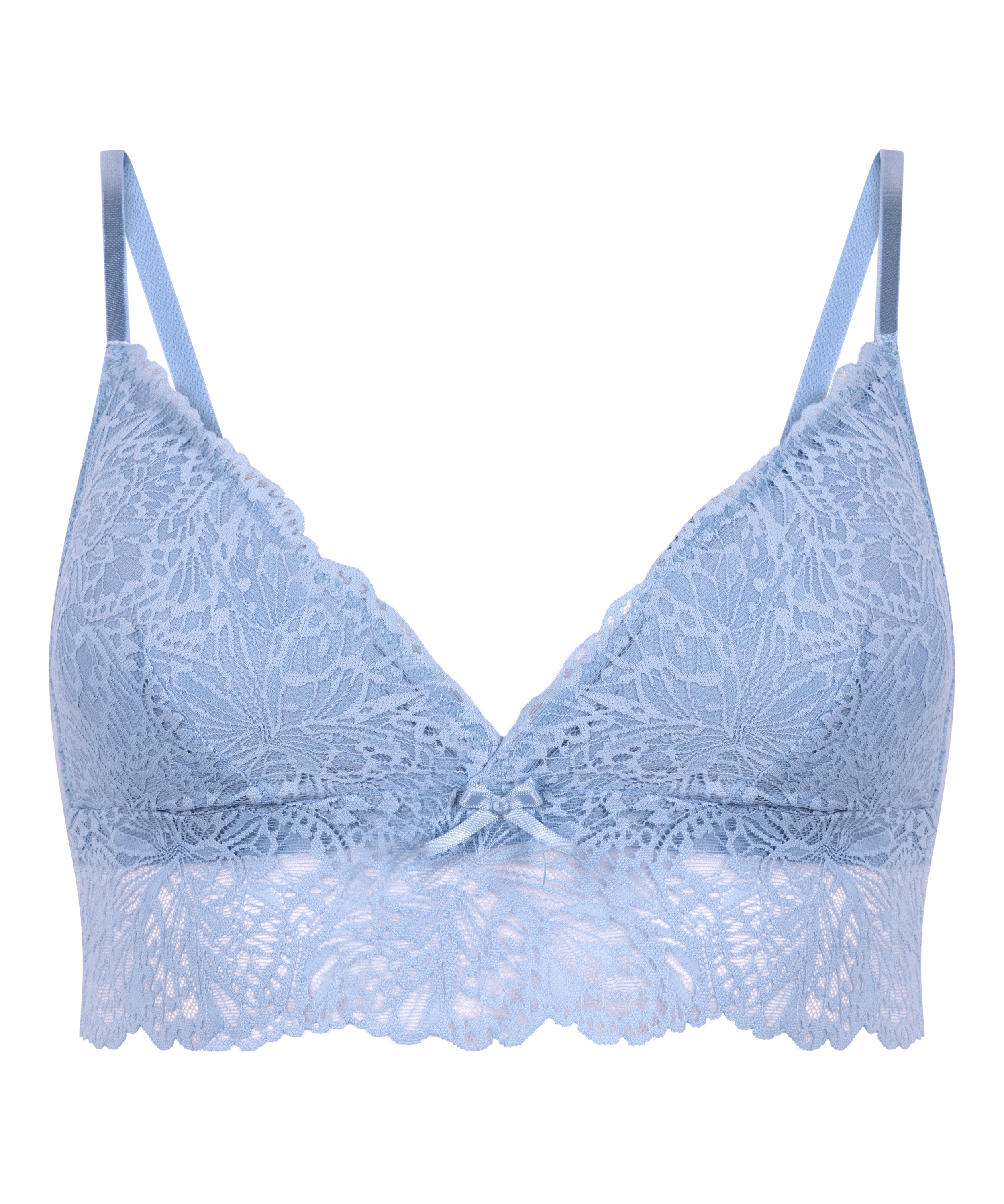 Triangel-bralette Posie, Blå, main