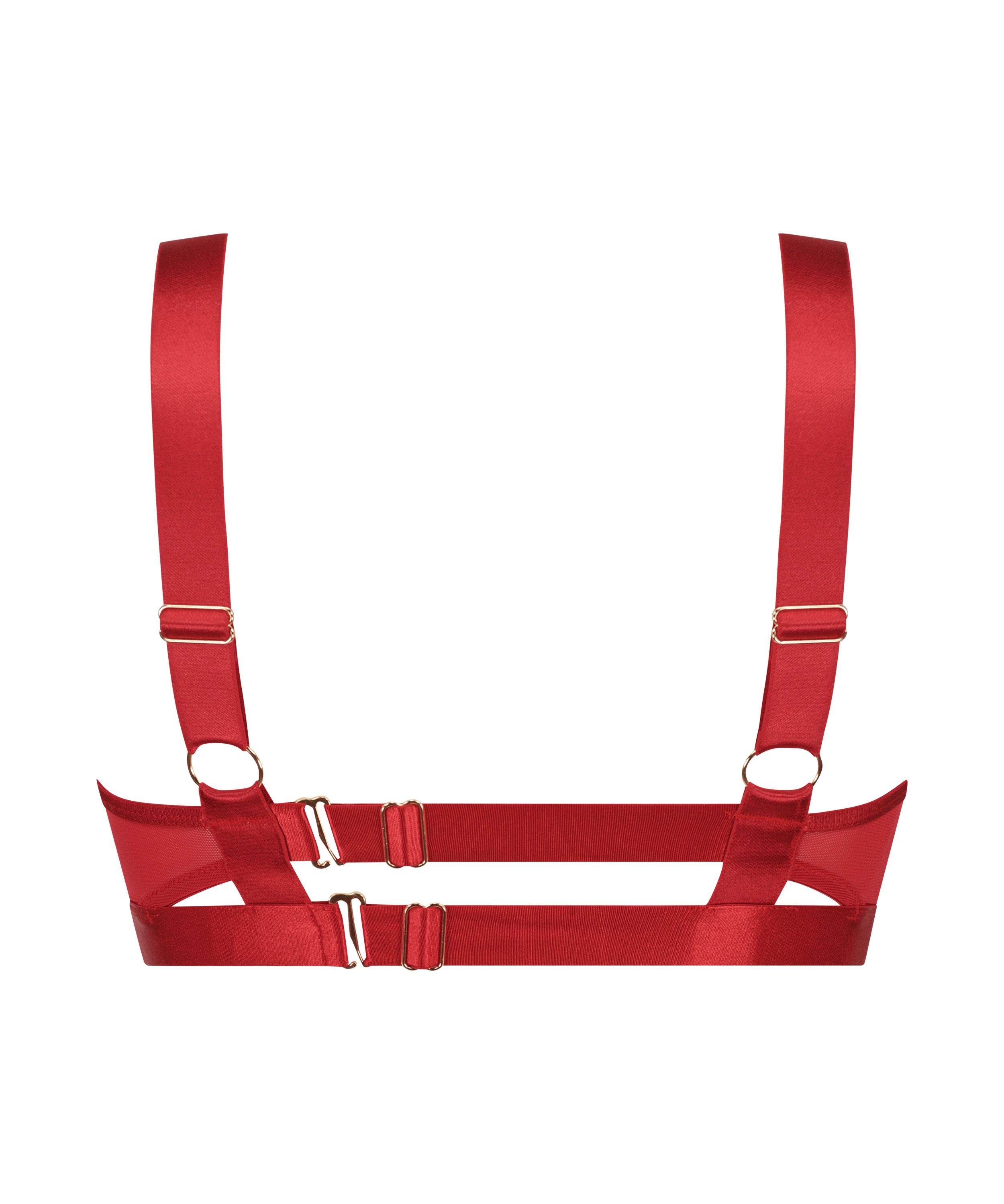 Icke formpressad bygel-bh Aurelia, Röd, main