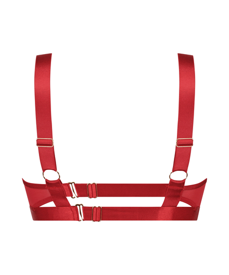 Icke formpressad bygel-bh Aurelia, Röd