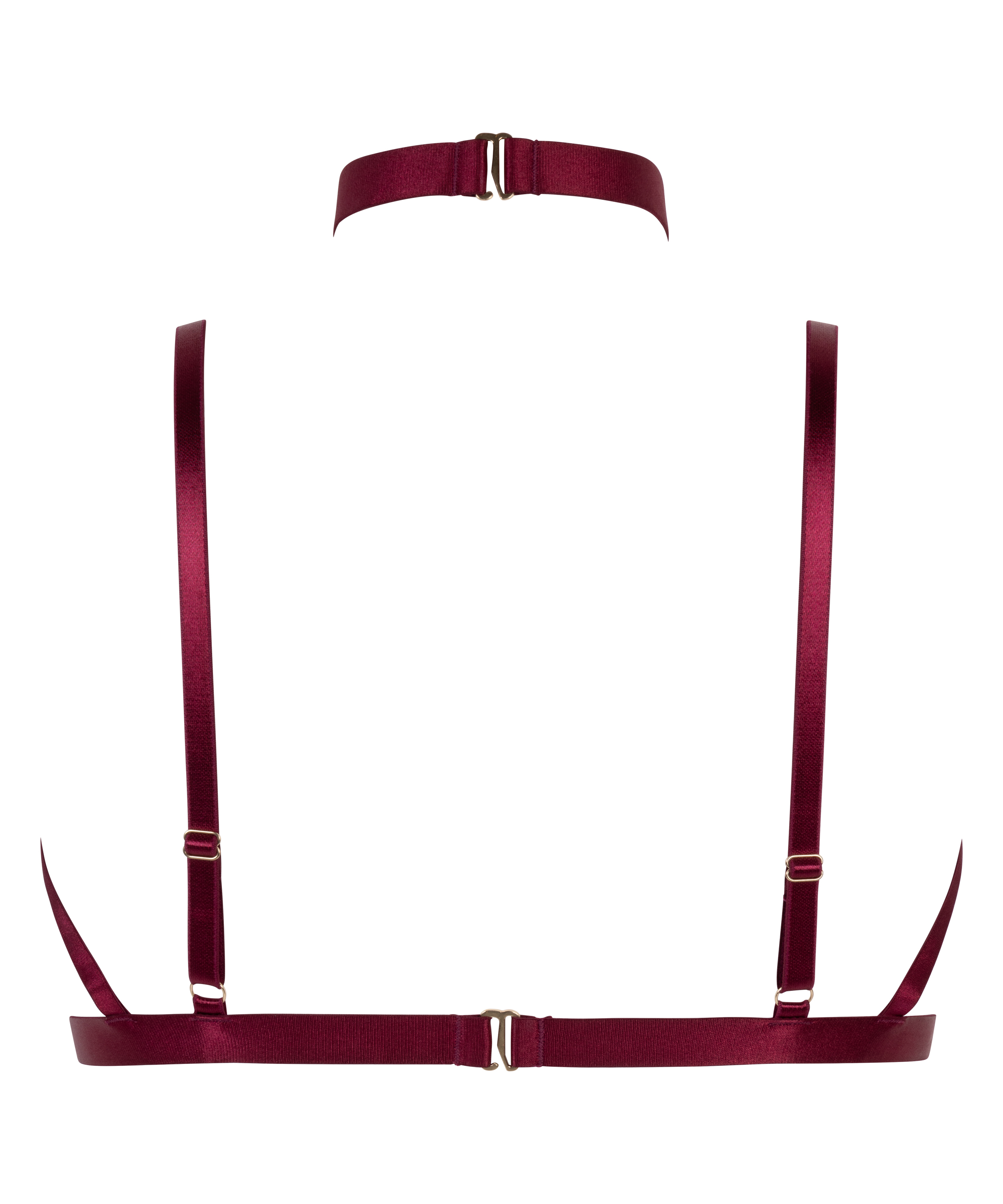 Scarlett-harness-topp, Röd, main