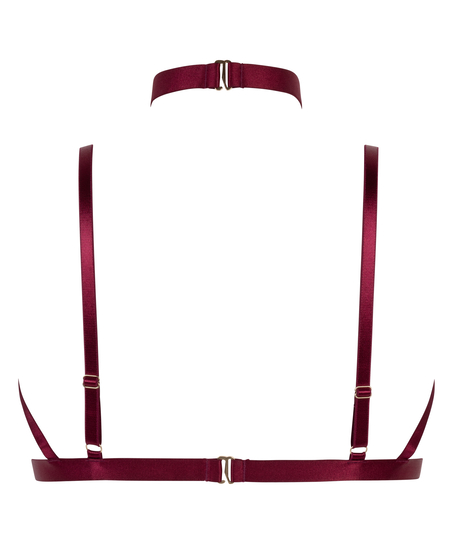 Scarlett-harness-topp, Röd