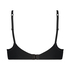 Mesh Padded underwired bra, Svart