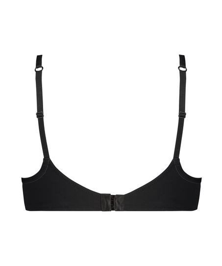 Mesh Padded underwired bra, Svart