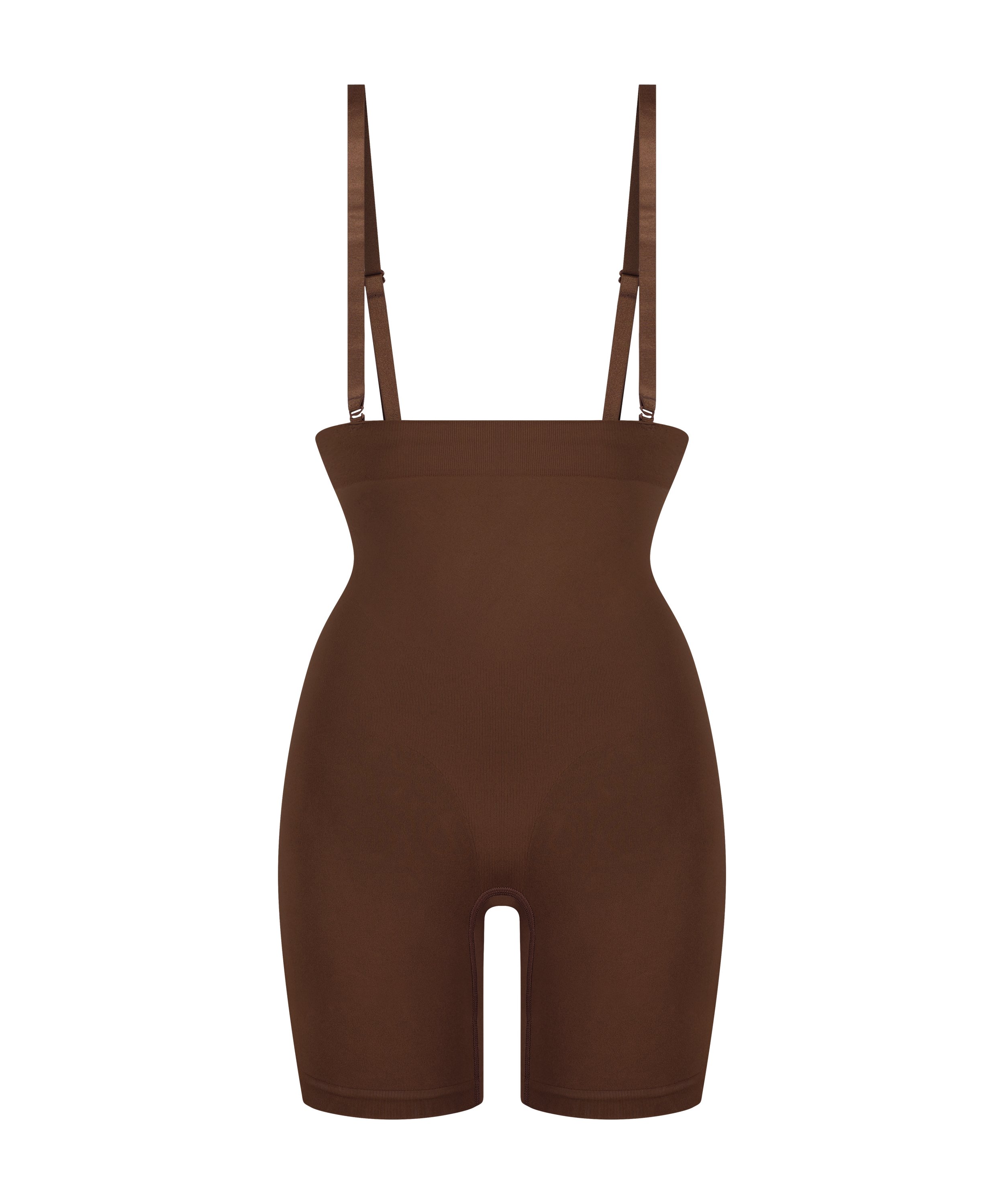 Sömlös förbättrande lårformare, Brun, main