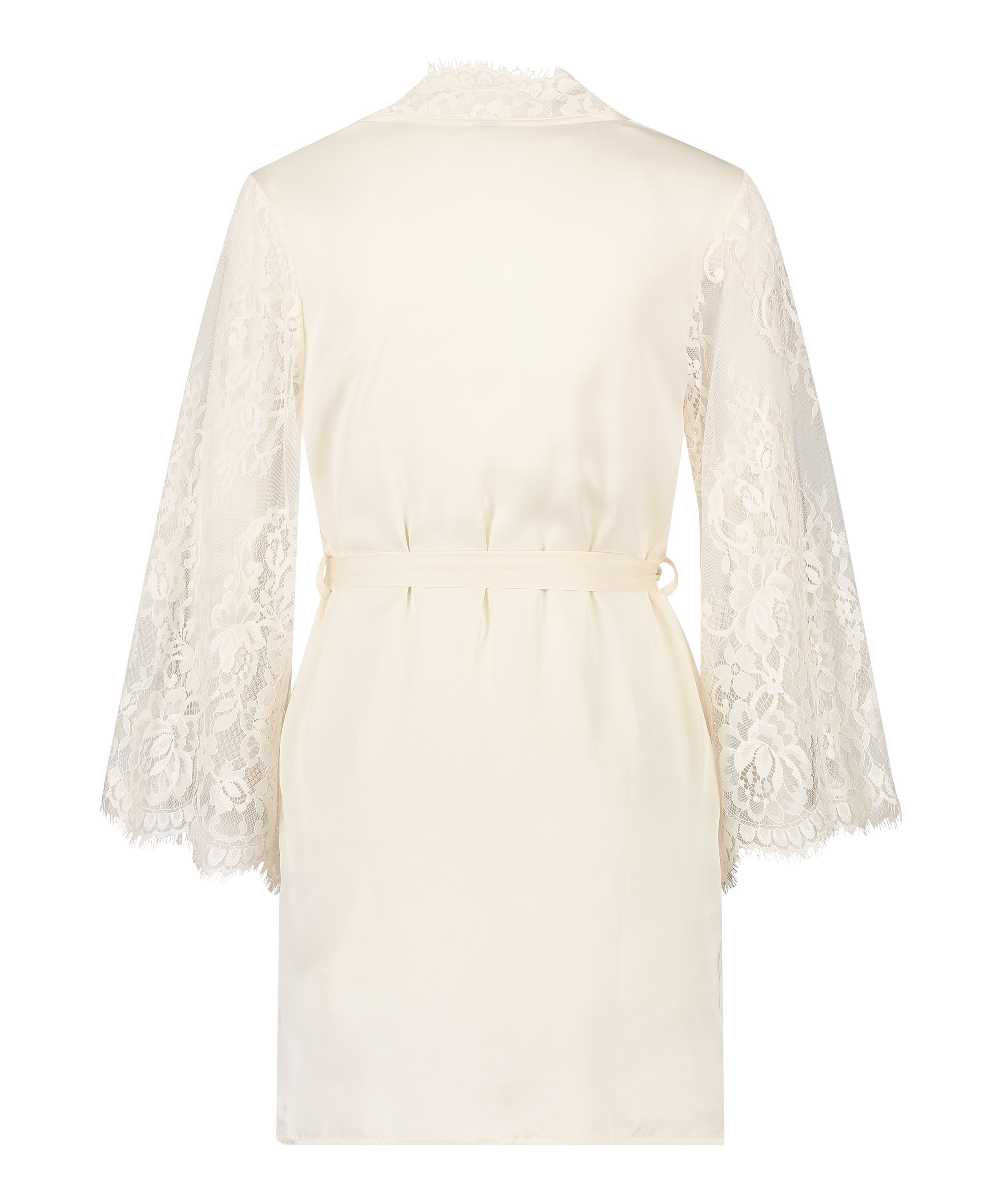 Kimono i spets, Vit, main