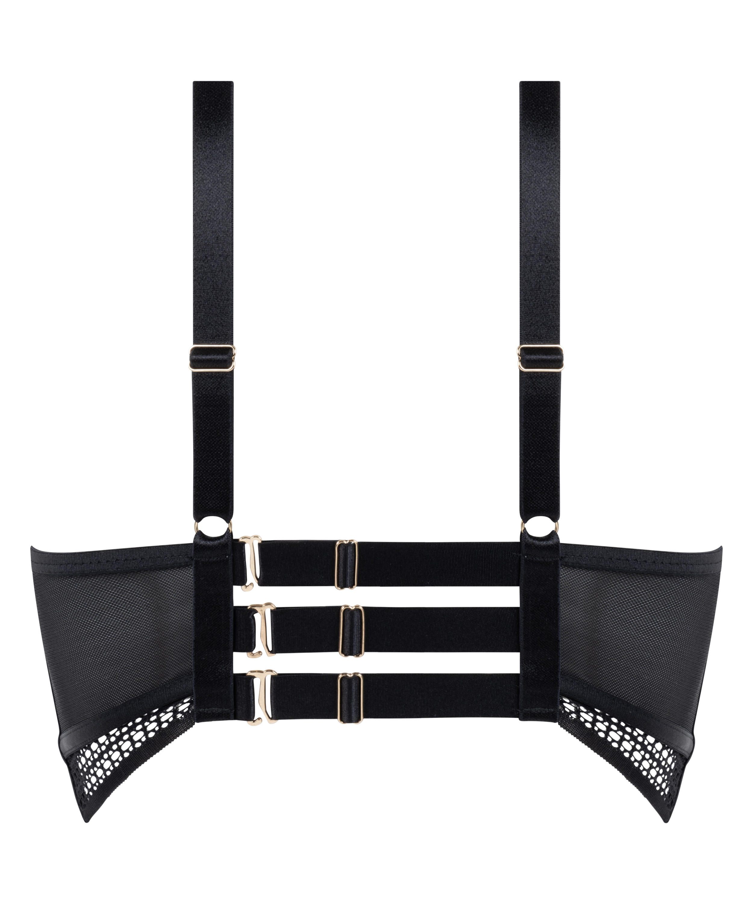 Icke-formpressad longline-behå Missy, Svart, main