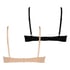 Formpressad bygel-bh, 2-pack, Beige