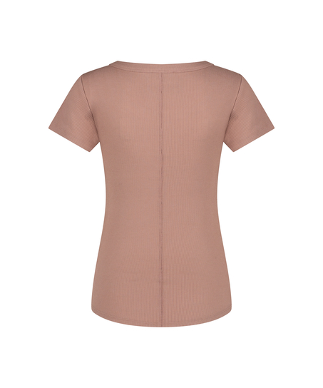 Pyjamastopp Henley, Brun