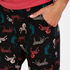 Jersey pyjamasbyxor, Svart