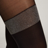 50 Denier tights lurex, Svart