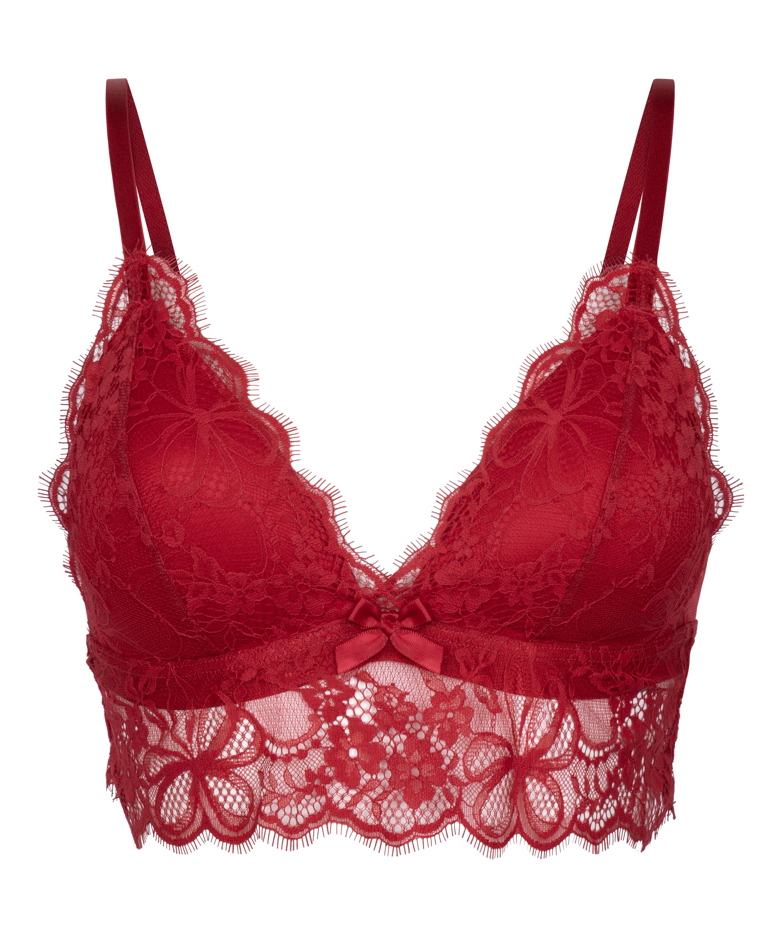 Marianna triangel-bralette, R&ouml;d, main