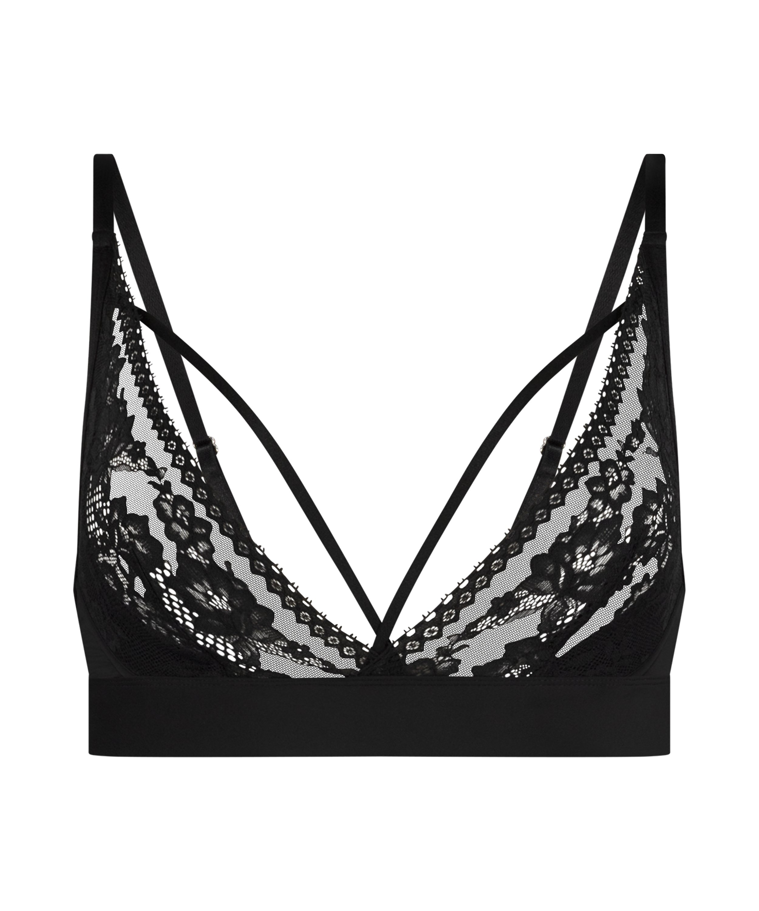 Bralette Remi, Svart, main