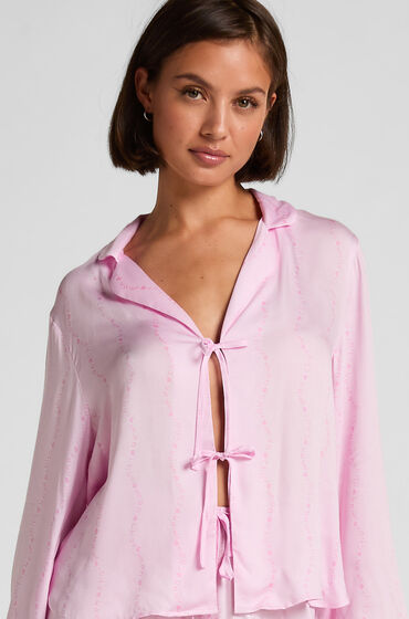 Hunkemöller Monchou Pyjamas Jacka Rosa
