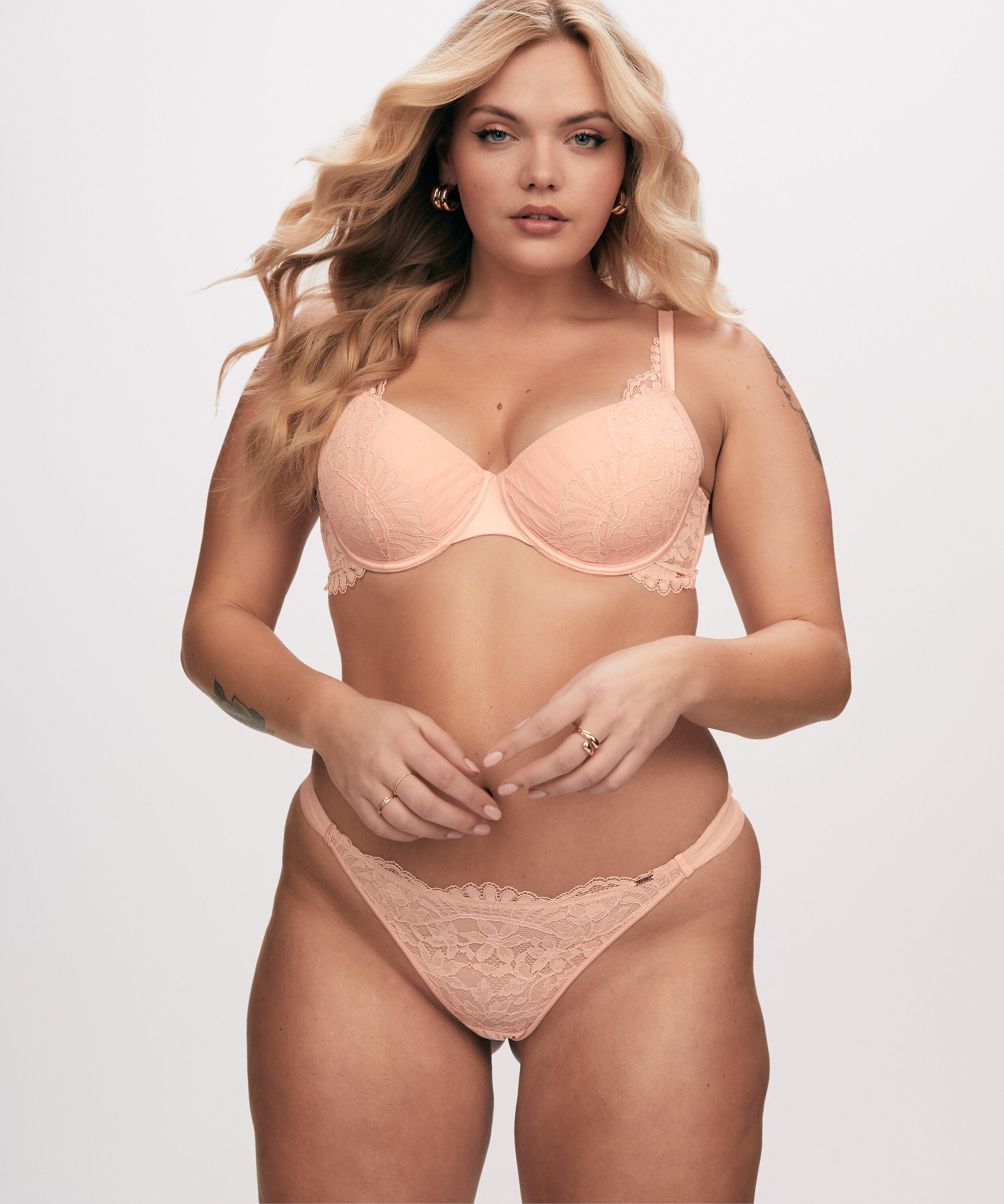 Formpressad bygel-bh Antonia, Rosa