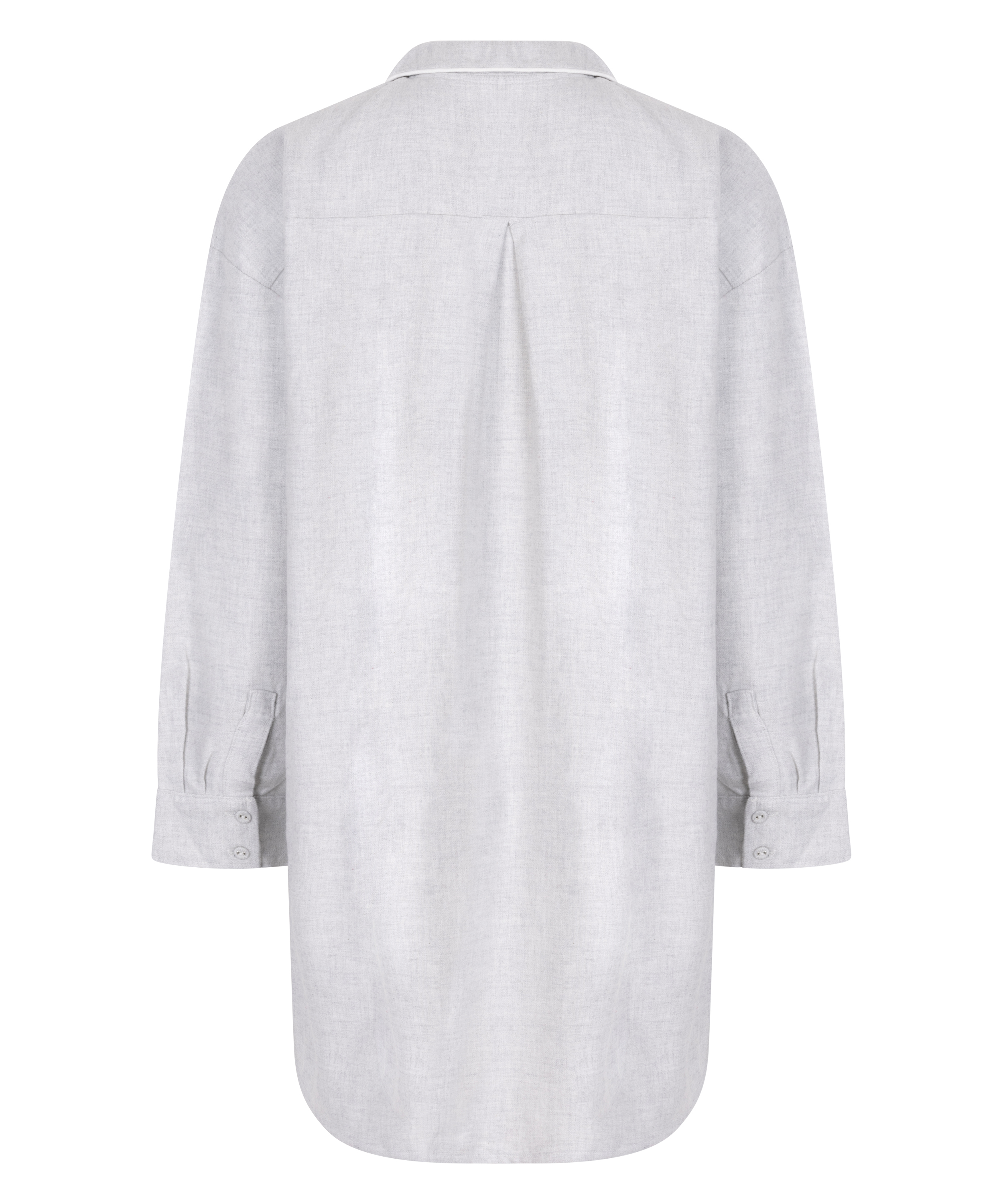 Nattlinne Flanel, Grå, main