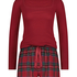 Pyjamasset Twill, Röd