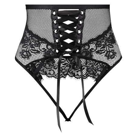 Brazilian-trosa Charlie Open Back, Svart