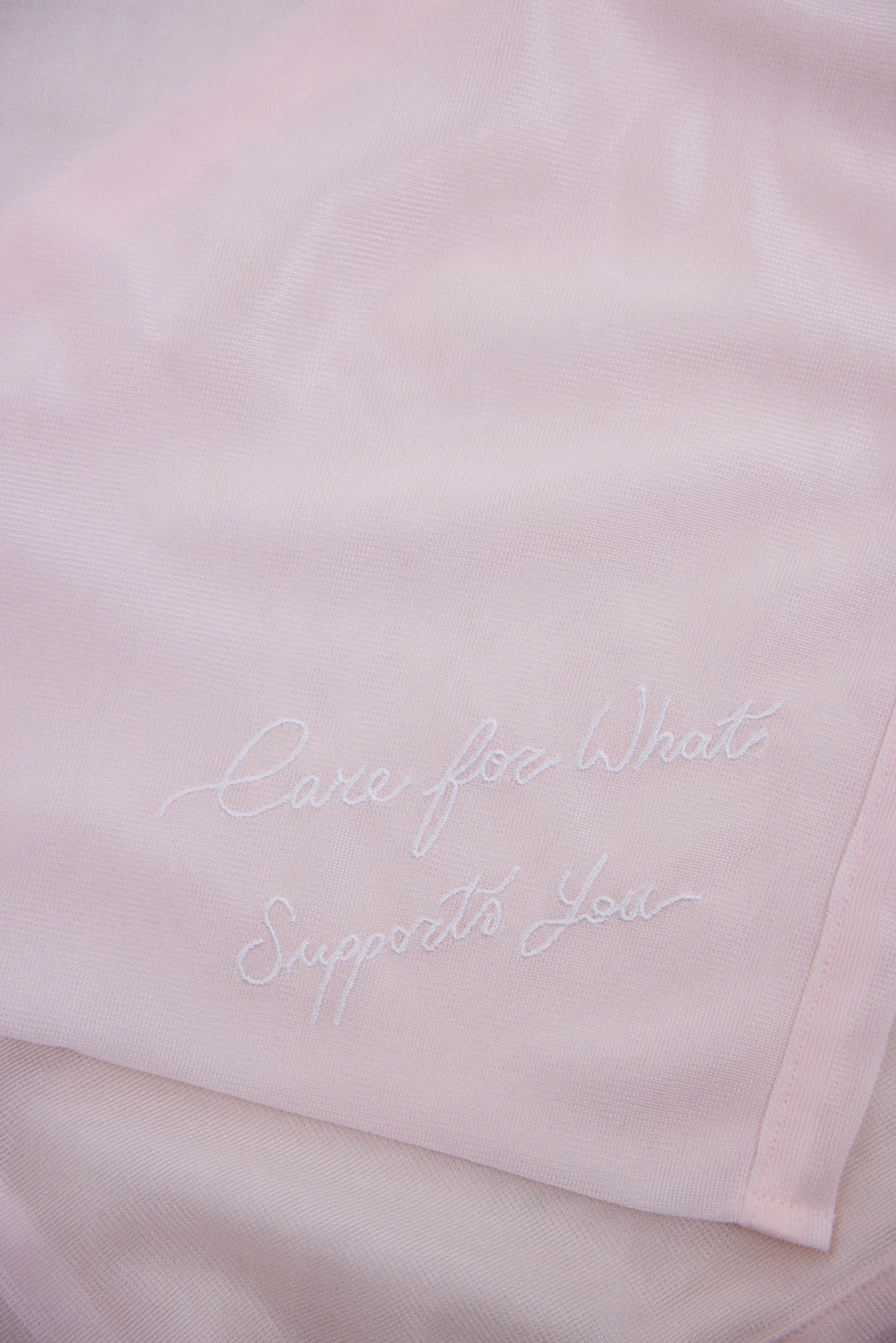 Washing Bag Pink Ribbon Large, Rosa, main