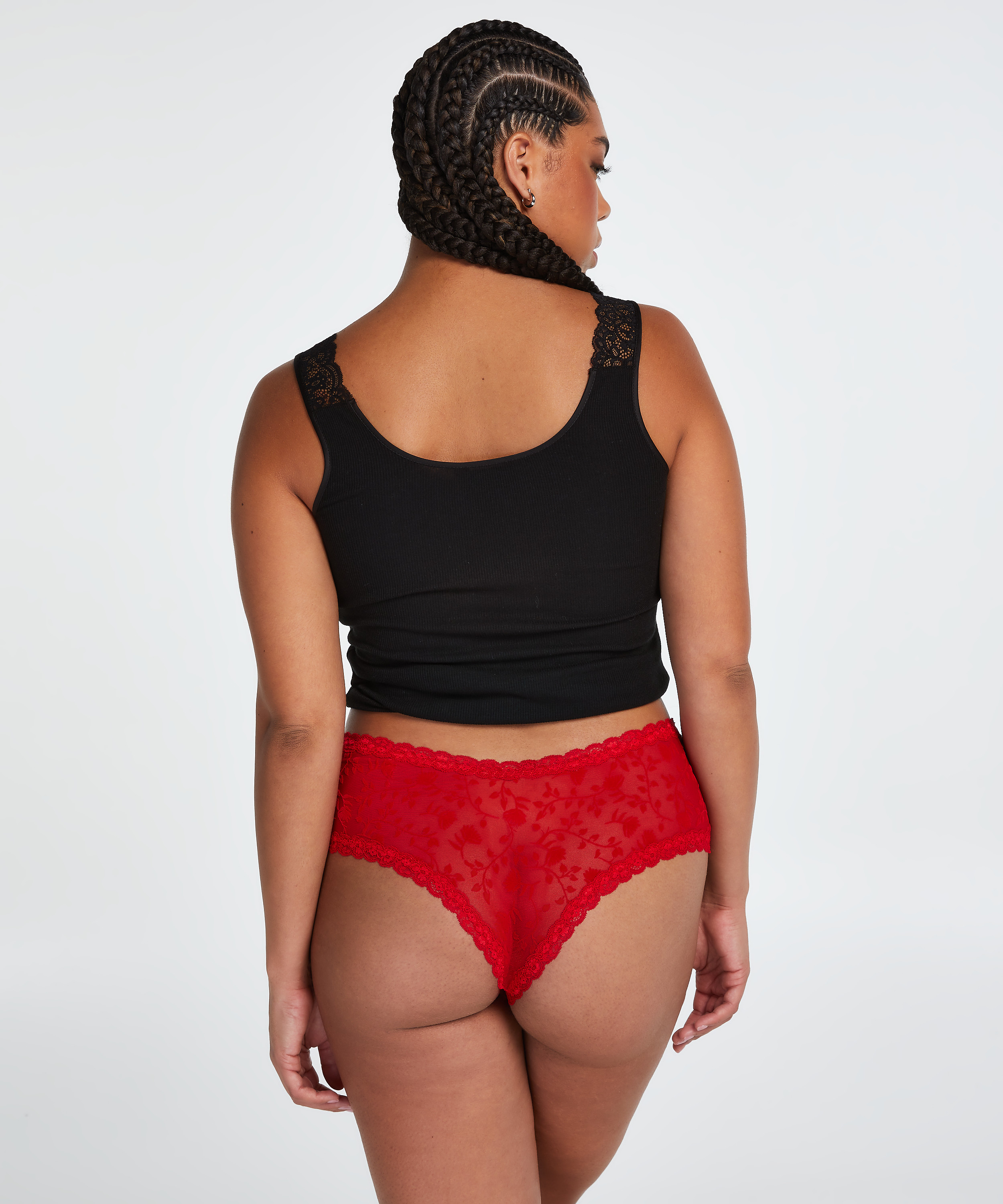 Brazilian V-shape Curvy, röd, main