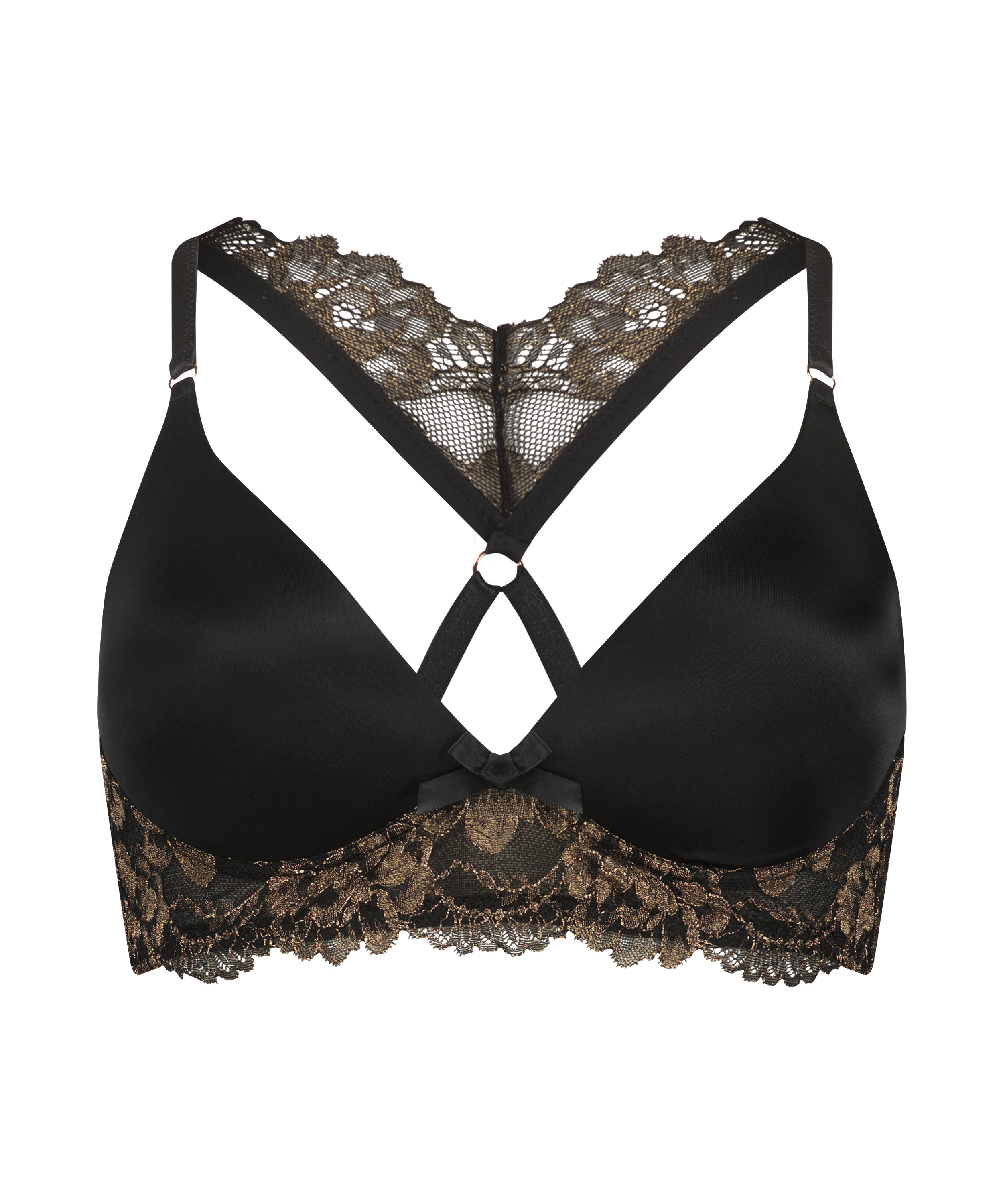 Formpressad bh utan bygel Lexi, Svart, main