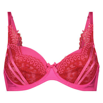 Willow icke-formpressad bygel-bh, Rosa
