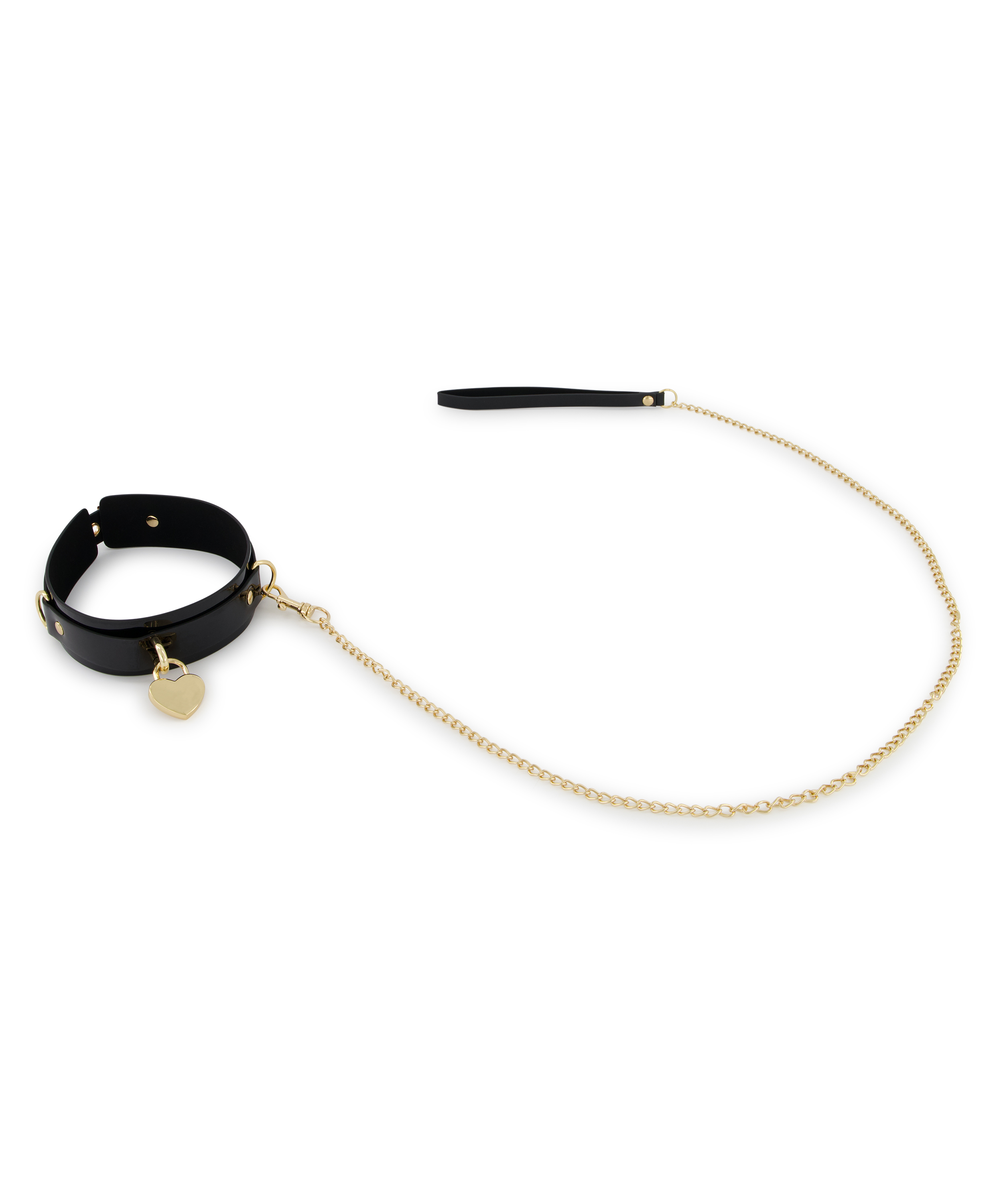 Private Choker Leash, Svart, main