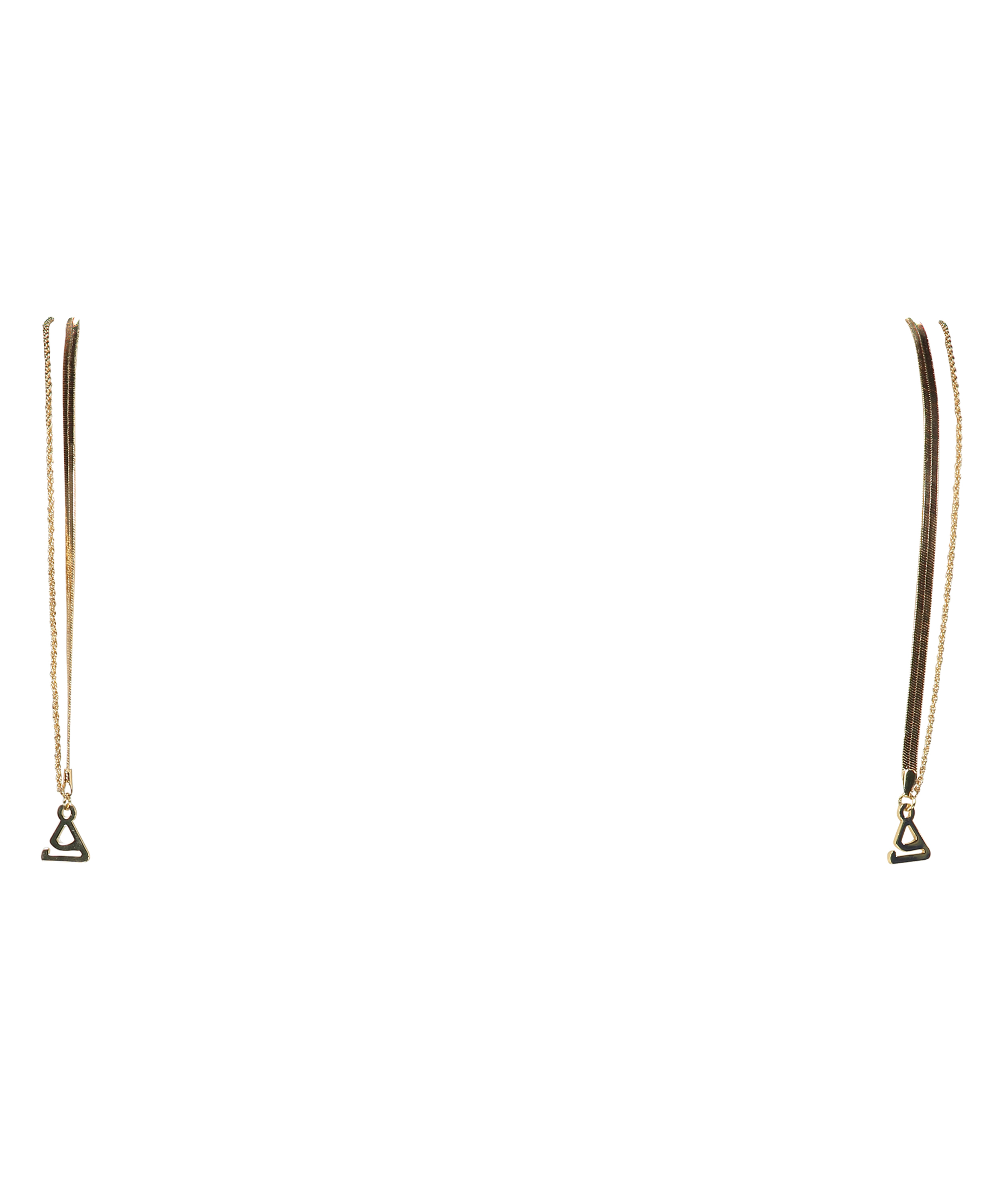 Löstagbara bh-band, Gul, main