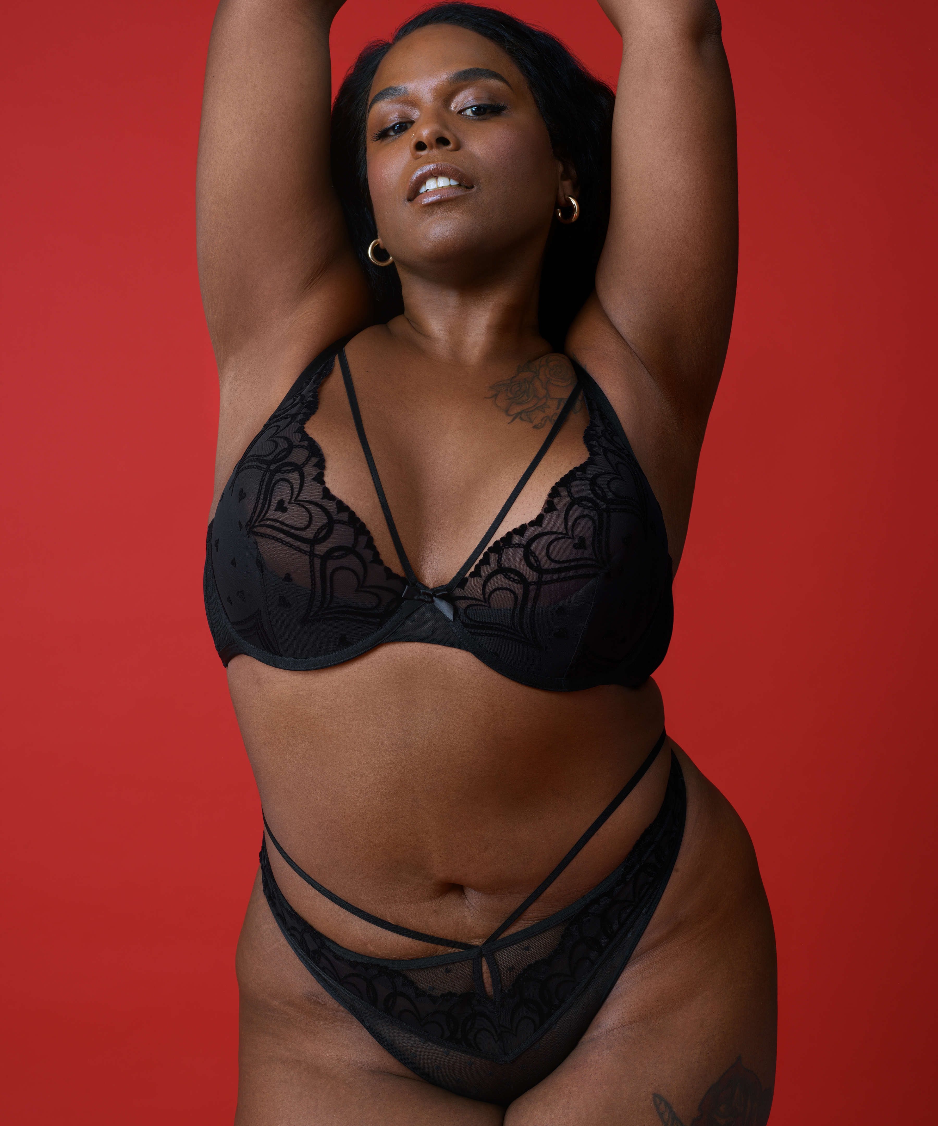 Stringtrosa Pippa, Svart, main