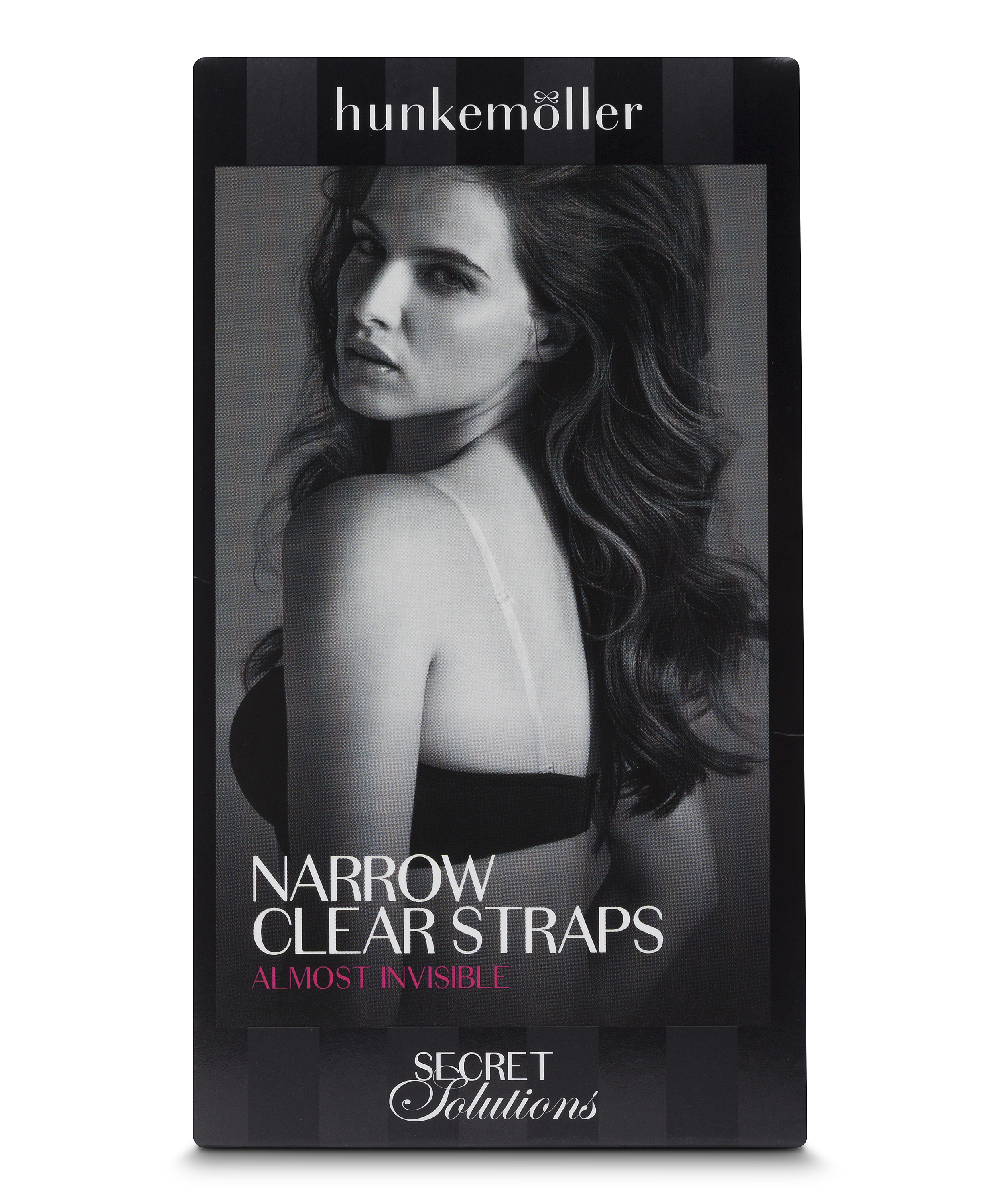 Genomskinliga bh-band, Vit, main