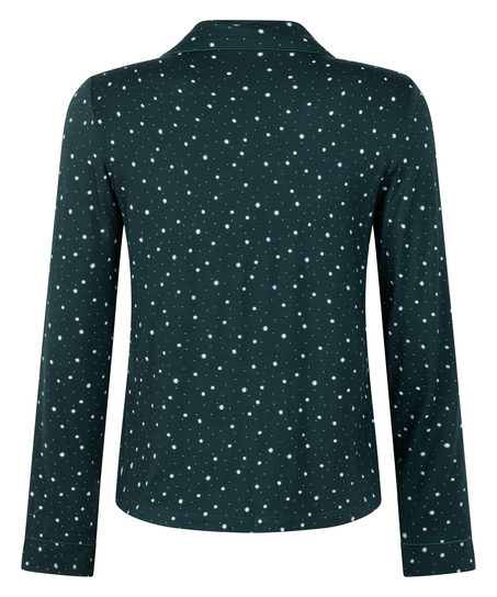 Långärmad jerseyjacka Essential, Grön