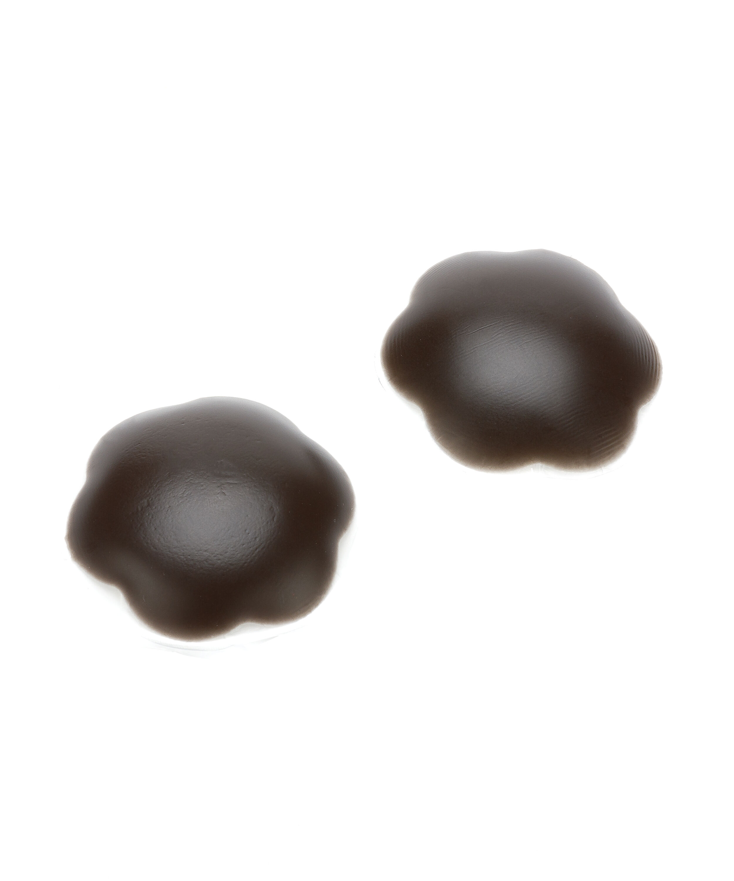 Nipple covers i silikon, Brun