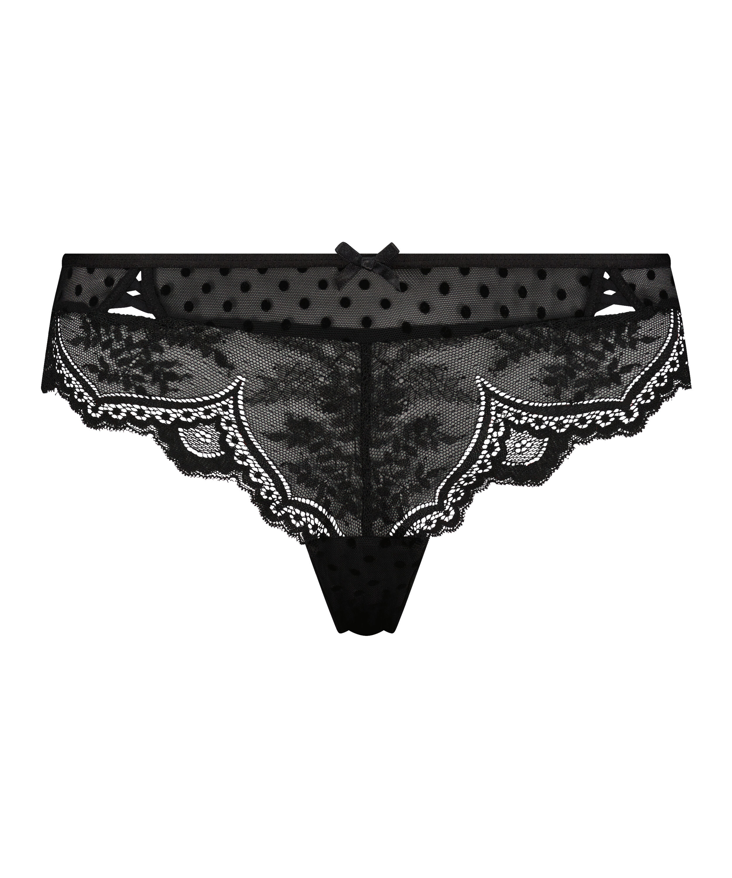 Tonia brazilian-trosa, Svart