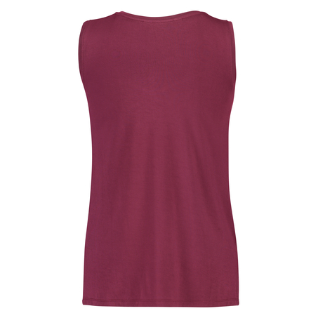 Topp Jersey Lace, Röd