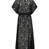 Lace Long Tunic, Svart