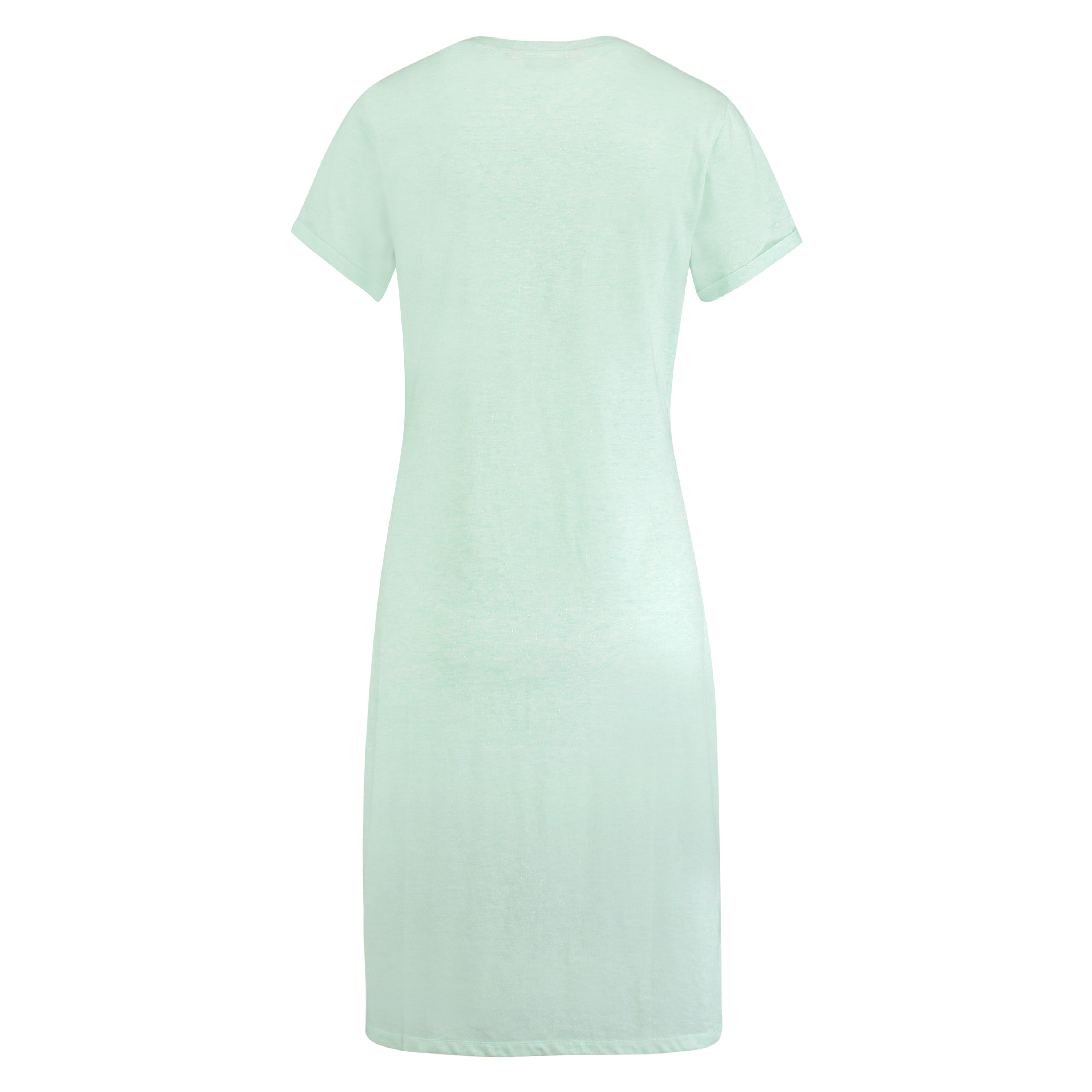 V-ringat nattlinne, bl&aring;, main