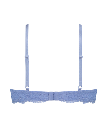 Icke formpressad bygel-bh Marine, Blå