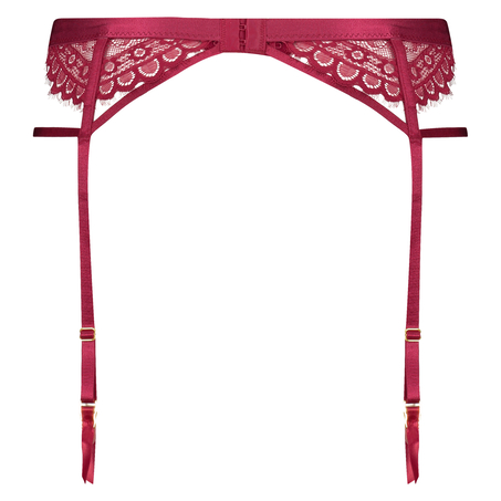 Private Strumpeband Jacky, Röd