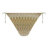 Cali bikiniunderdel med högt skurna ben, Grön
