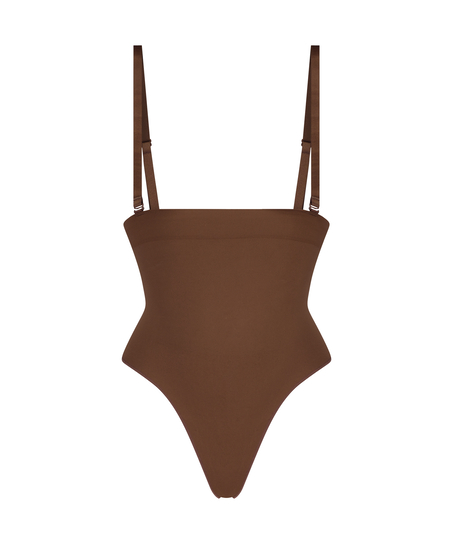 S&ouml;ml&ouml;s f&ouml;rb&auml;ttrande stringtrosa med h&ouml;g midja, R&ouml;d