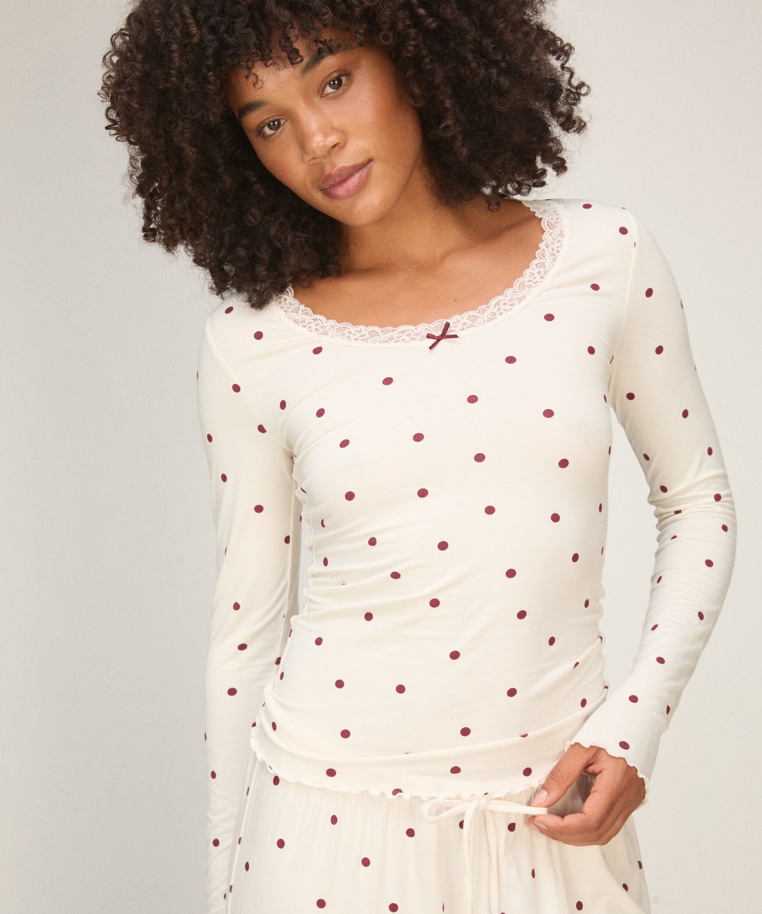 Top Lace Dot, Vit